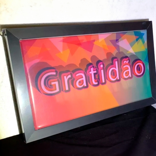 Placa iluminação Led para Decoração